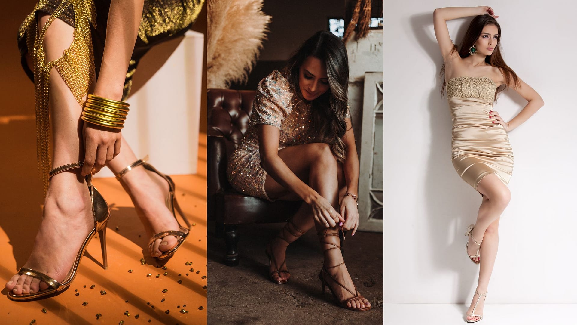 What Color Shoes To Wear With A Gold Dress - Shoes Everything